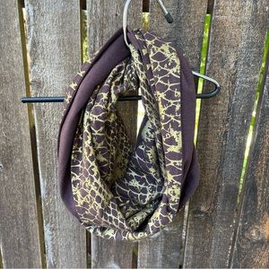 Dragon Scale Snake Skin Jersey Knit Infinity Scarf